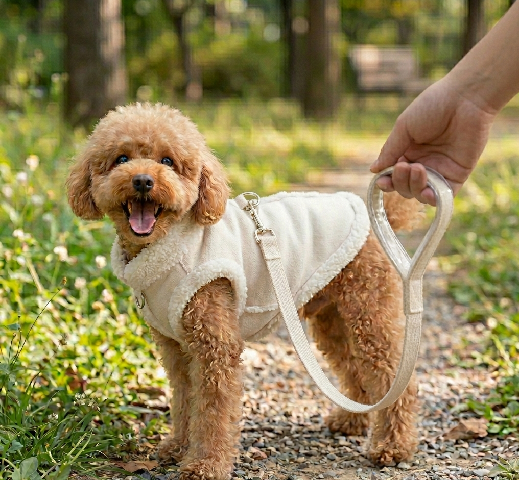 מעיל לכלב קטן | מעיל לכלב בינוני | מעיל לכלבים קטנים | מעיל חורף  |לכלבים | בגדים לכלבים קטנים | מעיל לבן לכלב