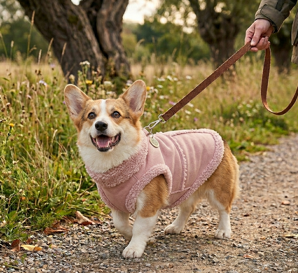 מעיל לכלב קטן | מעיל לכלב בינוני | מעיל לכלבים קטנים | מעיל חורף  |לכלבים | בגדים לכלבים קטנים | מעיל ורוד לכלב