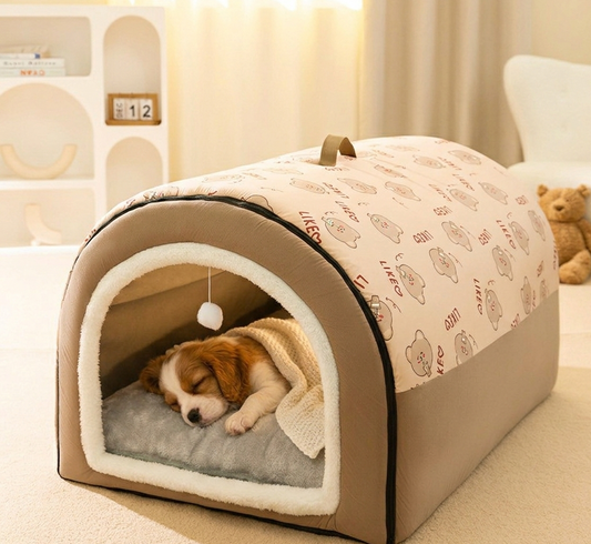 מיטה חומה לכלב | מיטה לכלב | מיטה לכלבים גדולים | מיטה לכלבים קטנים | מיטה לכלב בינוני  | איגלו לכלב | בית לכלב בתוך הבית | מיטה חומה לכלב | איגלו לכלבים | מיטה איכותית לכלב | 